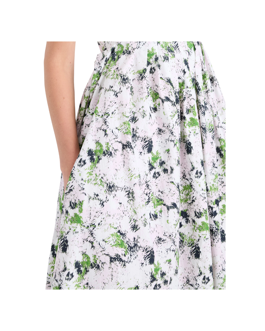 Virella Dress in Printed Cotton