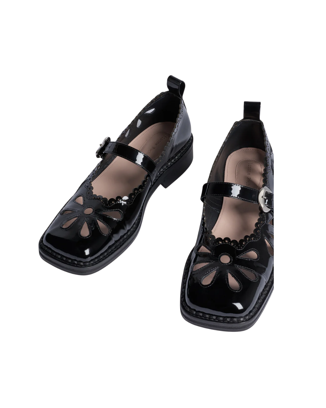 Daisy Cutout Mary Jane Brogue