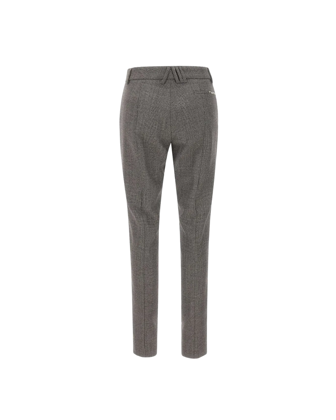 Prince Of Wales Check Slim Pants