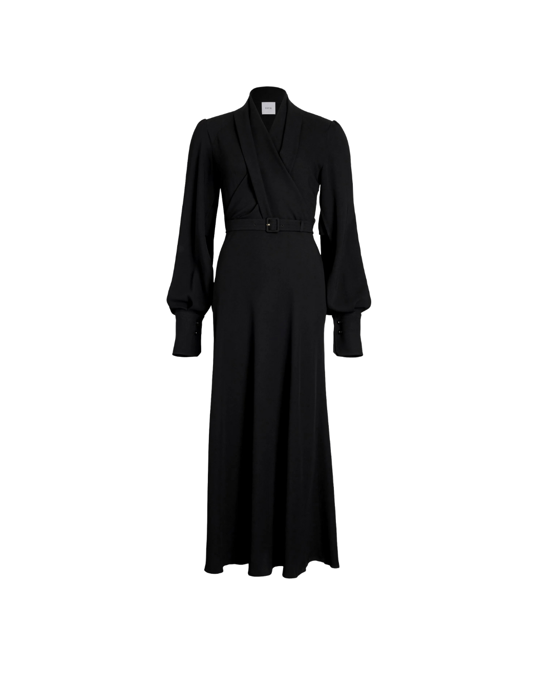 Draped Maxi Day Dress
