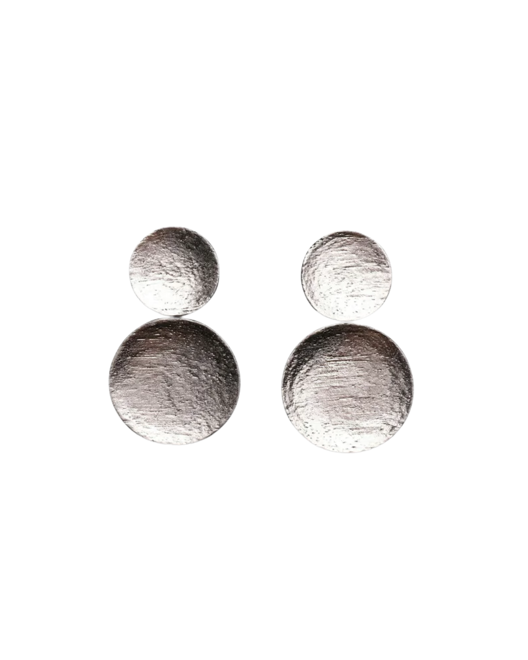 Arida Earrings: Acacia, Silverfoil