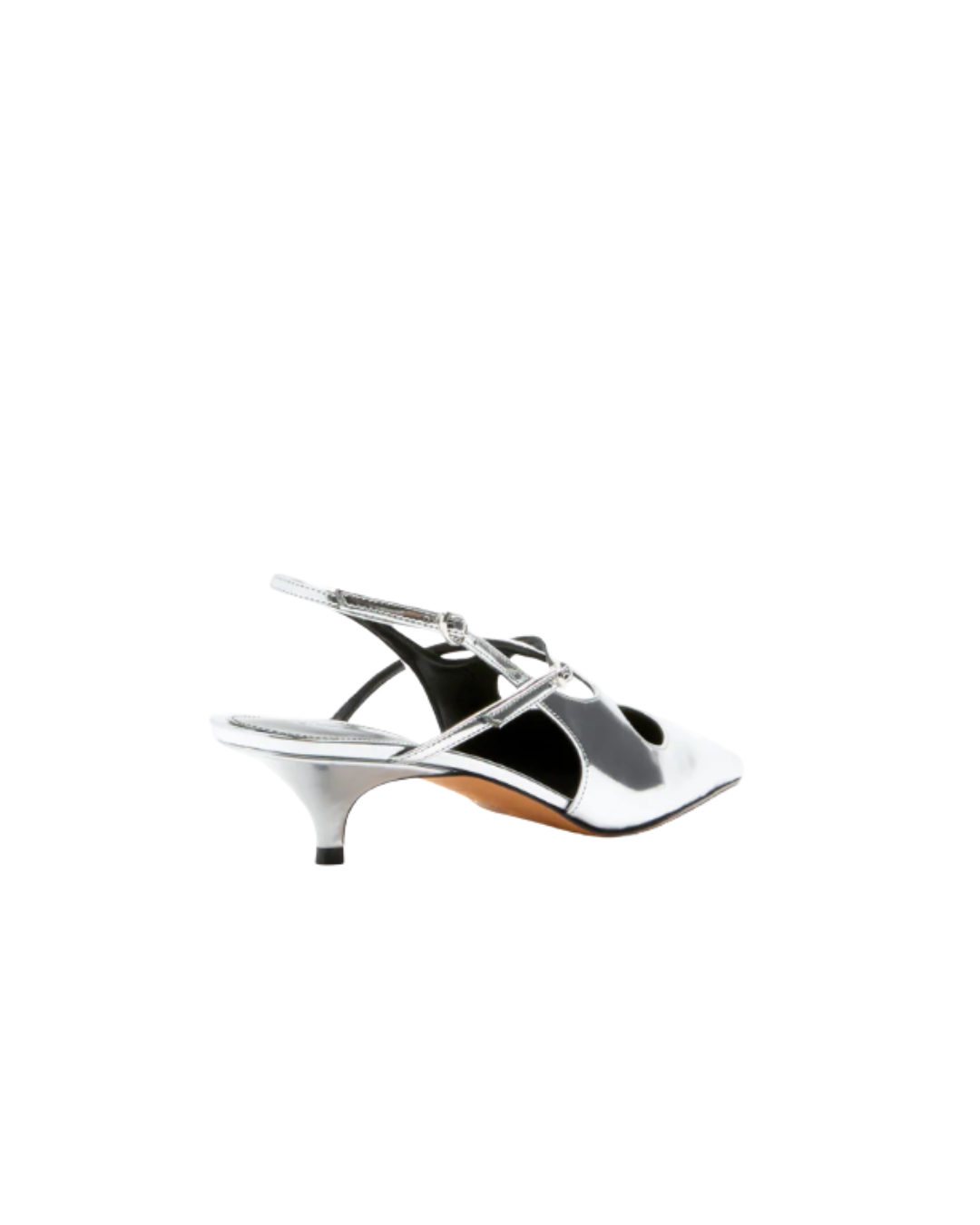 Slash Crossover Slingback Pumps