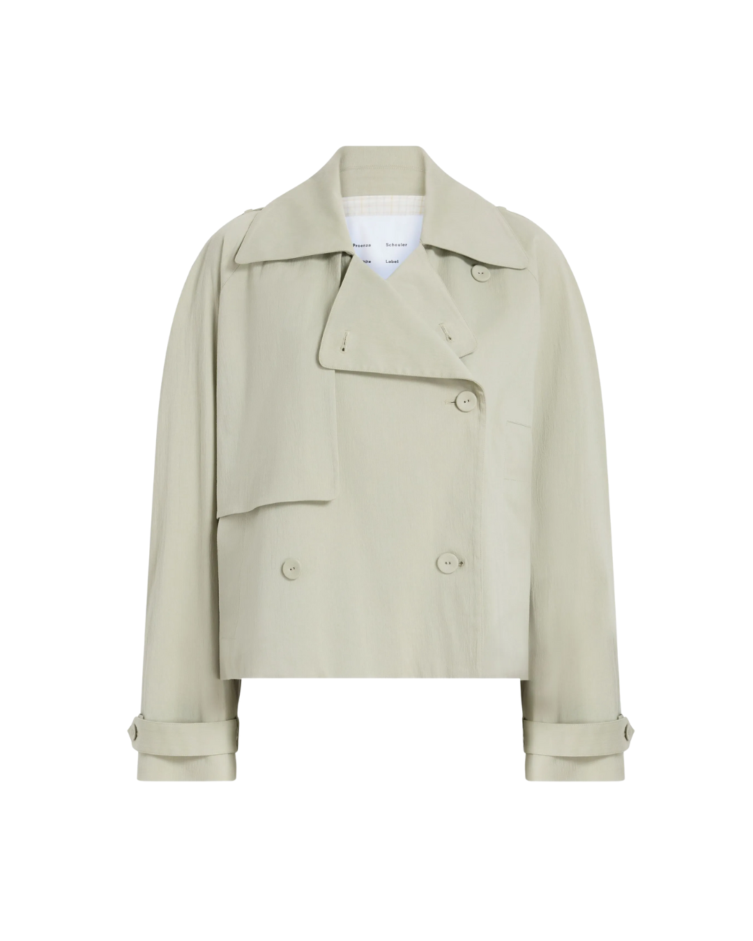 Yasmin Cropped Trench Coat