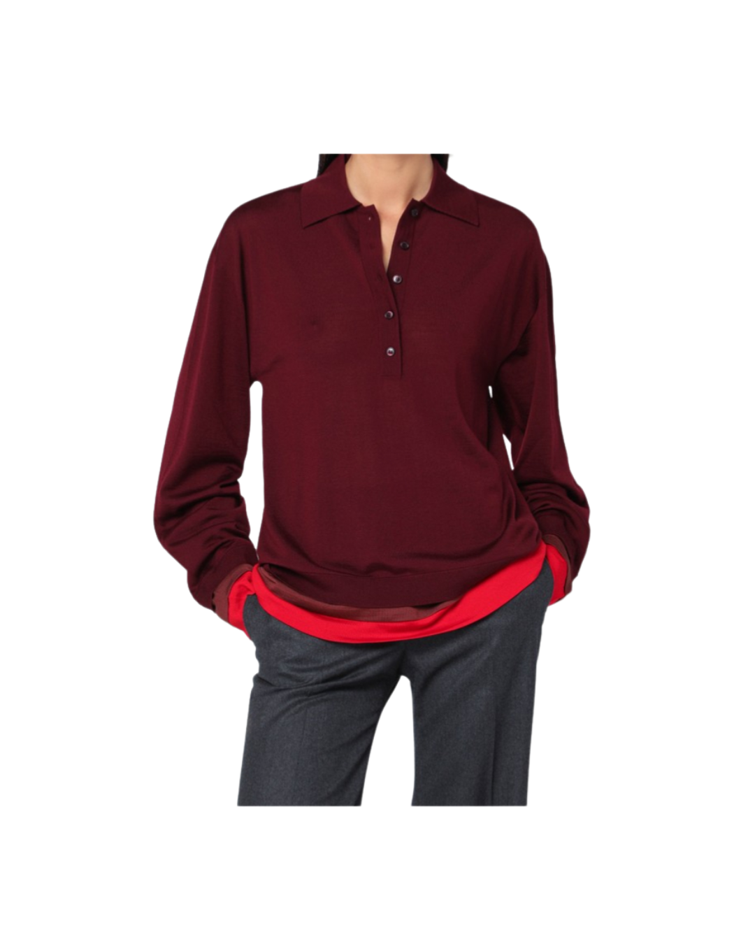 Light Wool Polo