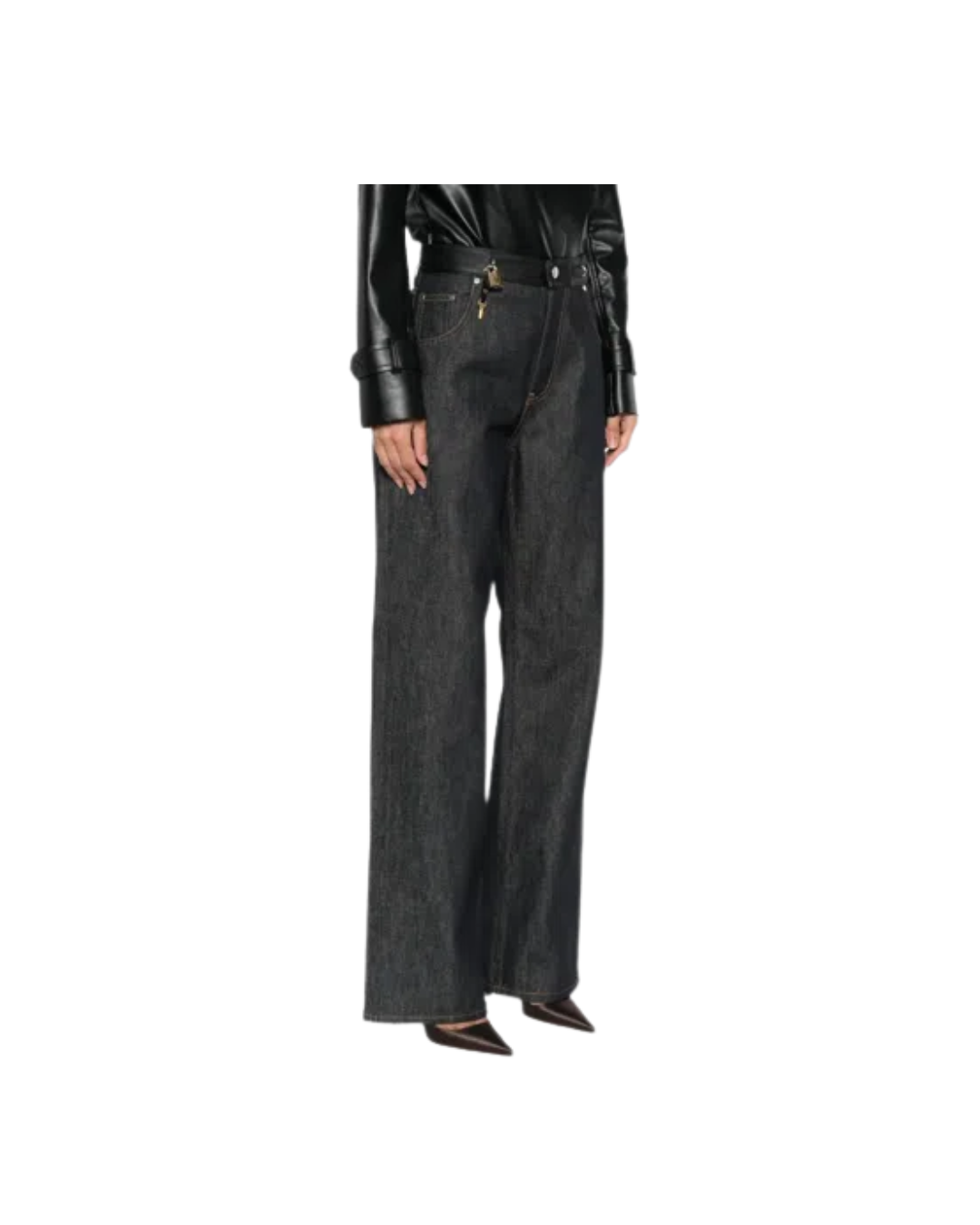 Raw Padlock Jeans