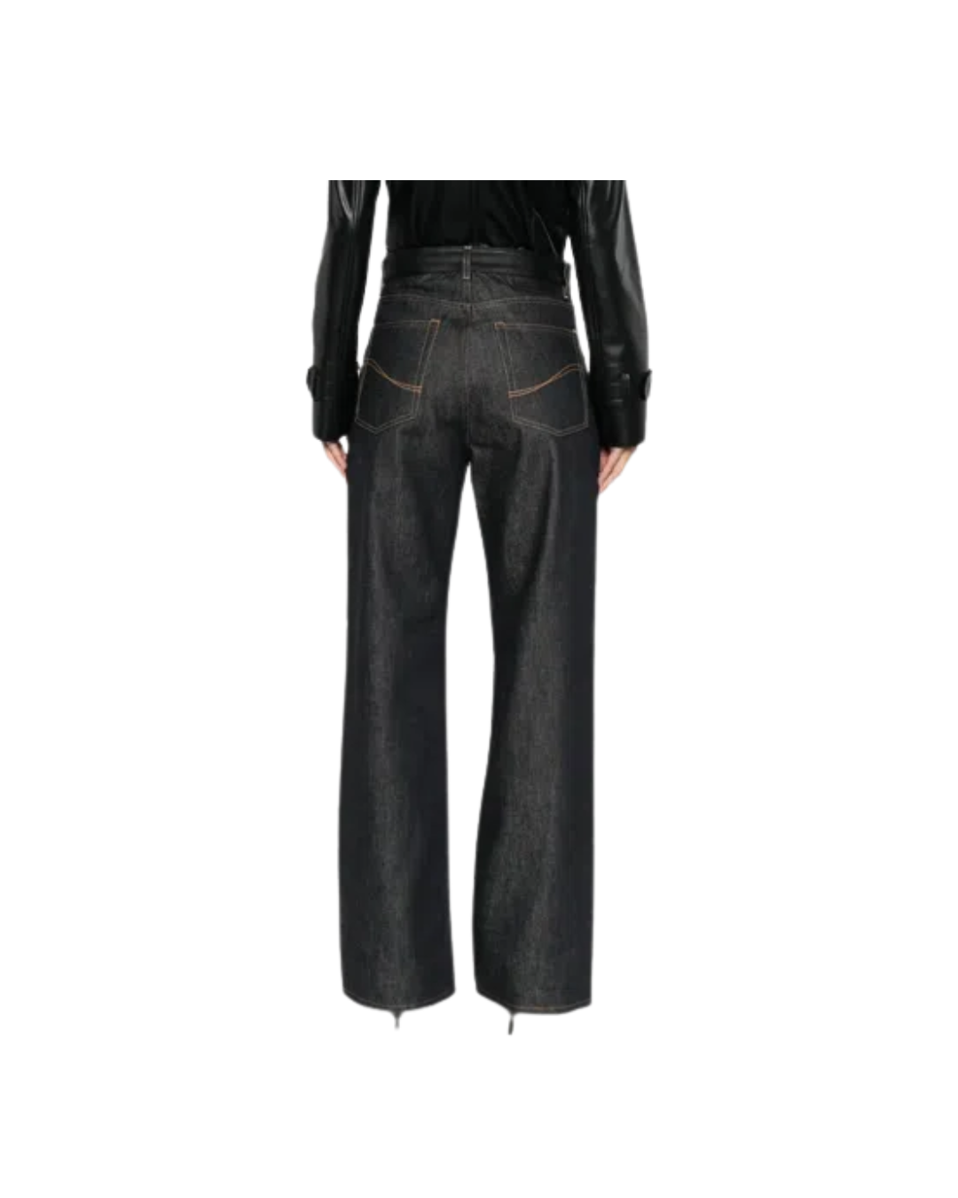 Raw Padlock Jeans