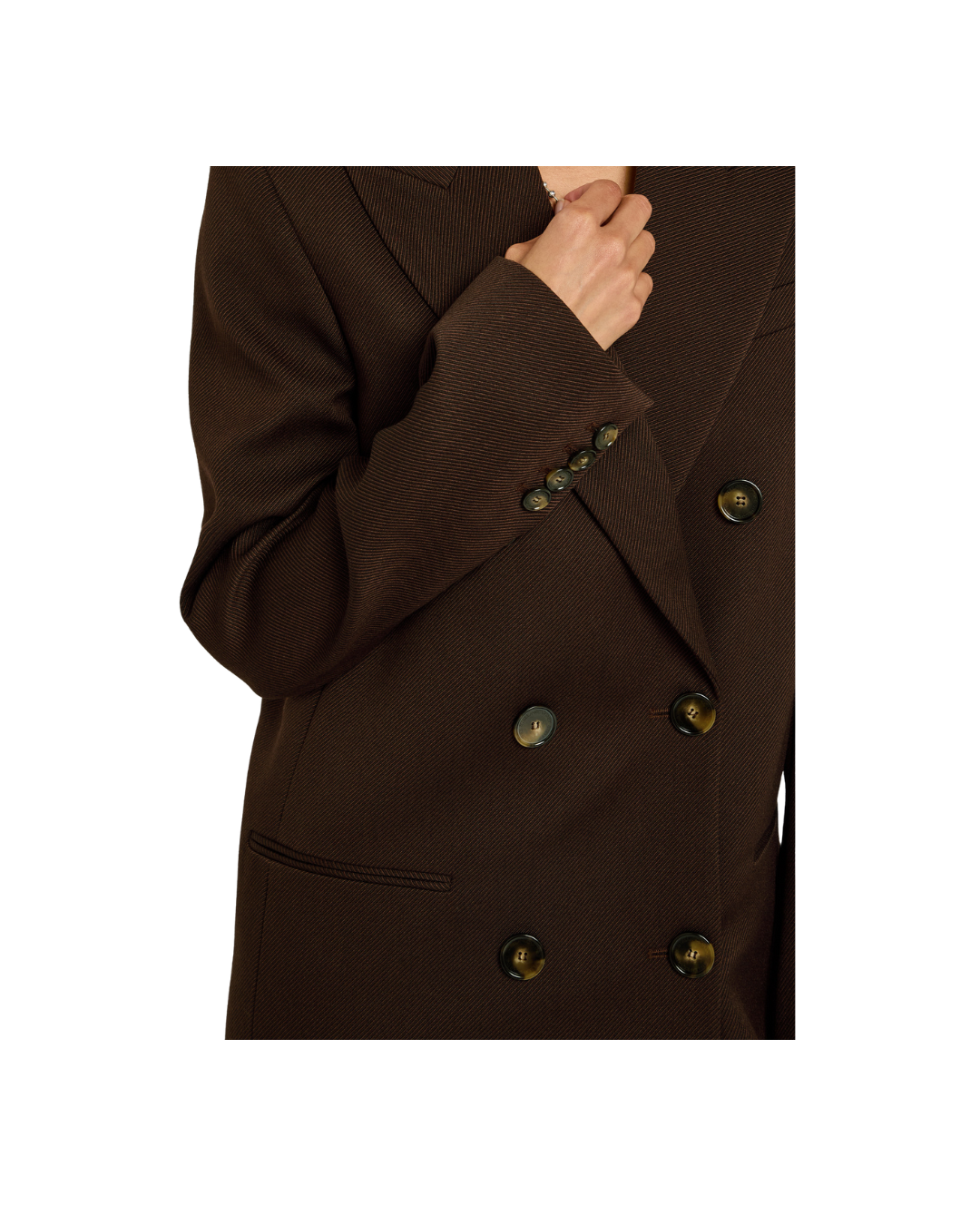Double-breasted Wool Coat