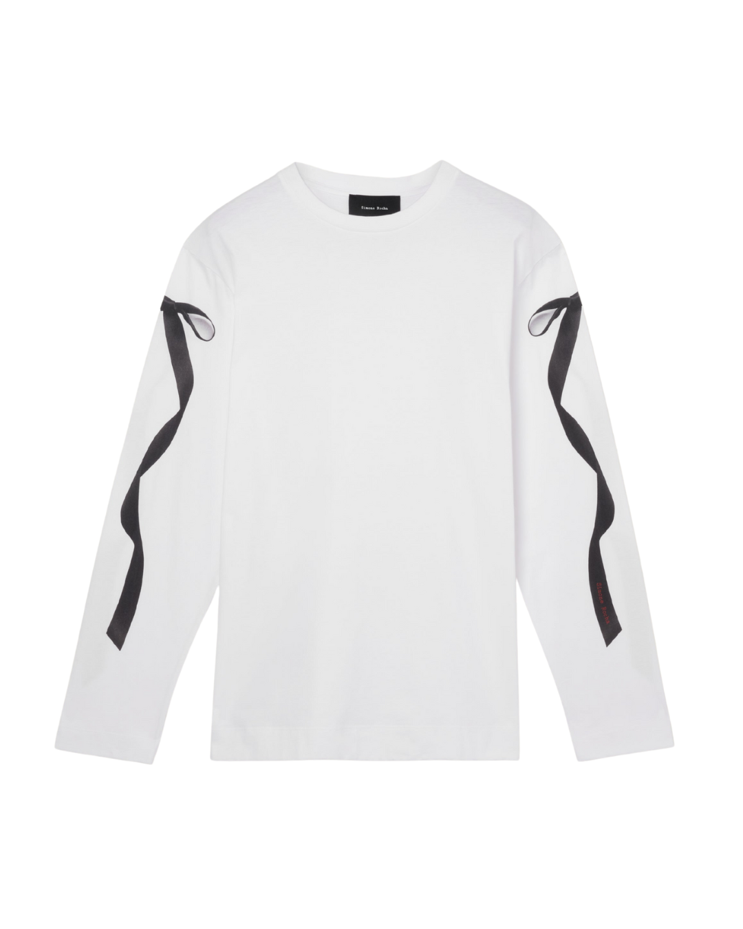 Ribbon Bow Tail Long Sleeve T-Shirt