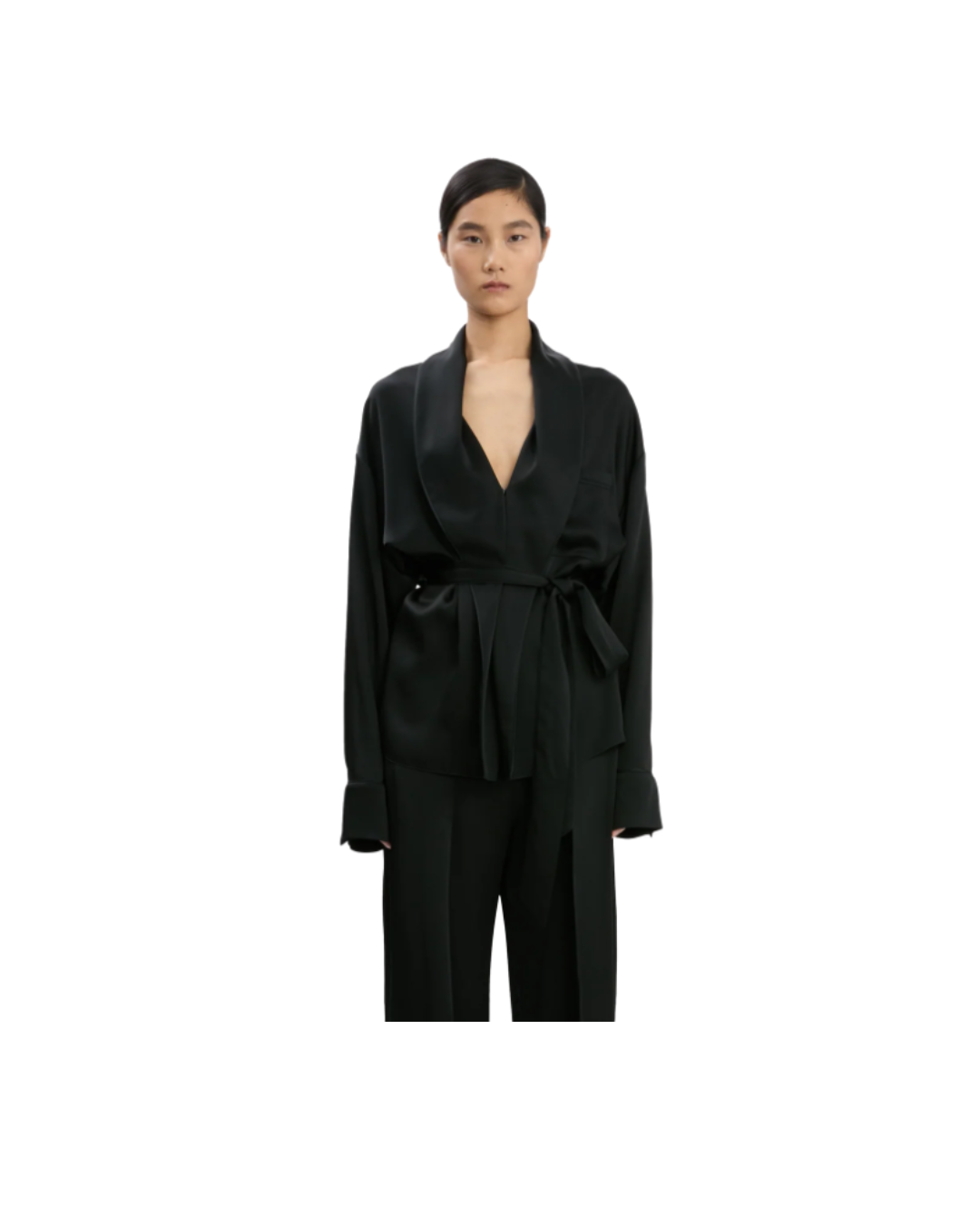 Pyjama Wrap Blouse