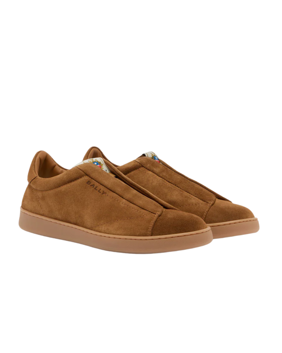 Retro Crest Sneaker in Cognac