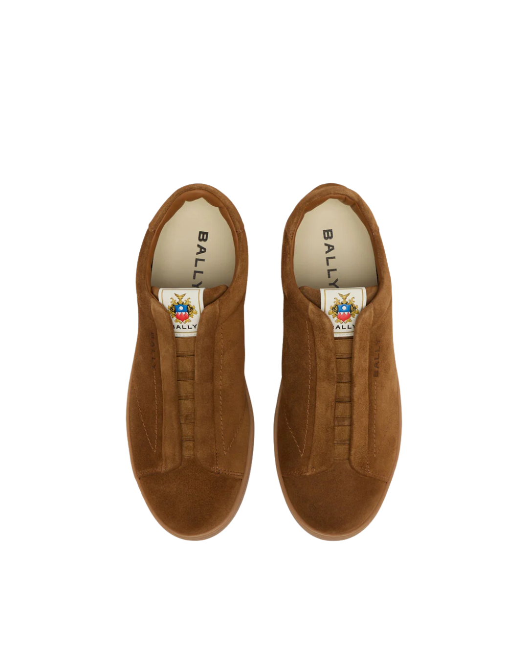 Retro Crest Sneaker in Cognac
