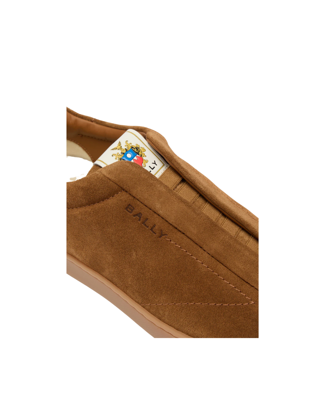 Retro Crest Sneaker in Cognac