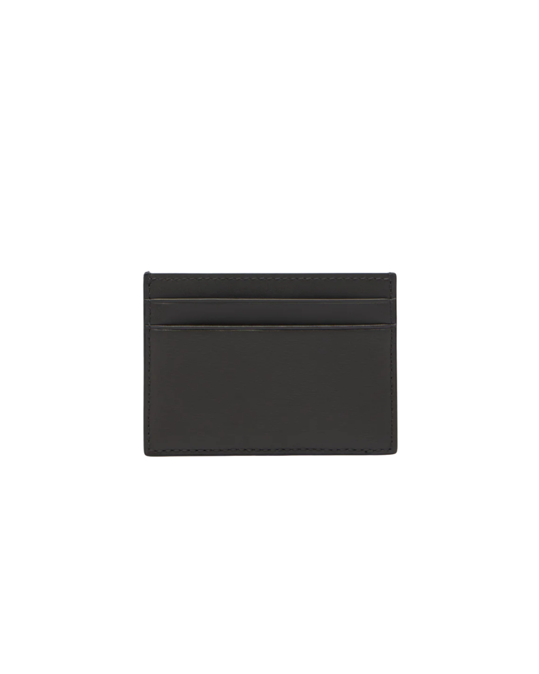 Mid Grey Mythos Card Holder in Leather