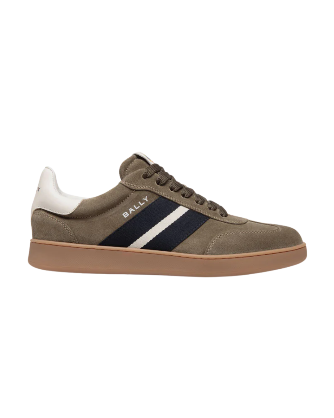 Retro Crest Sneaker in Ficus/Bone