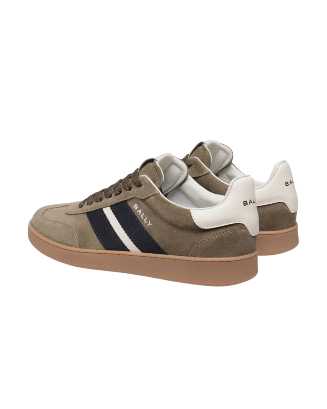 Retro Crest Sneaker in Ficus/Bone