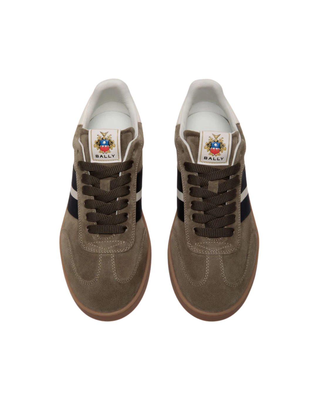 Retro Crest Sneaker in Ficus/Bone