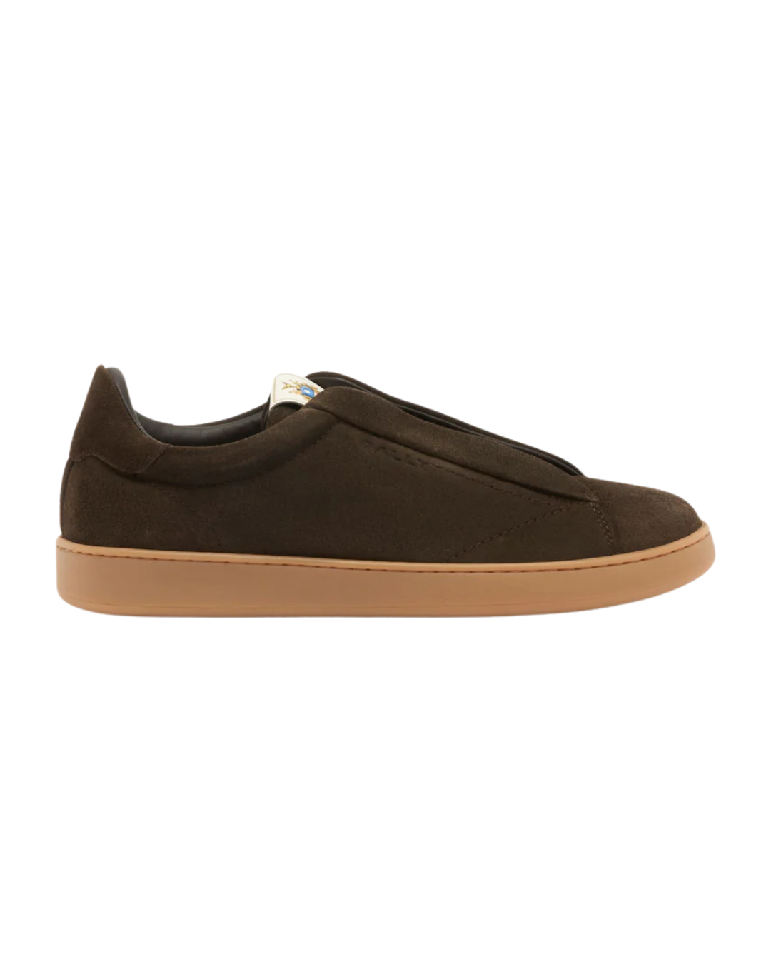 Retro Crest Sneaker in Ebony