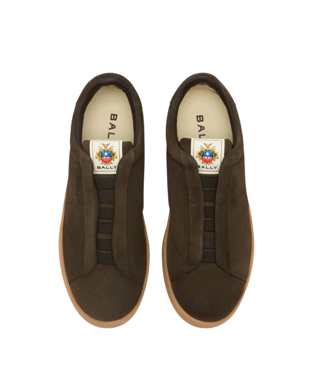 Retro Crest Sneaker in Ebony