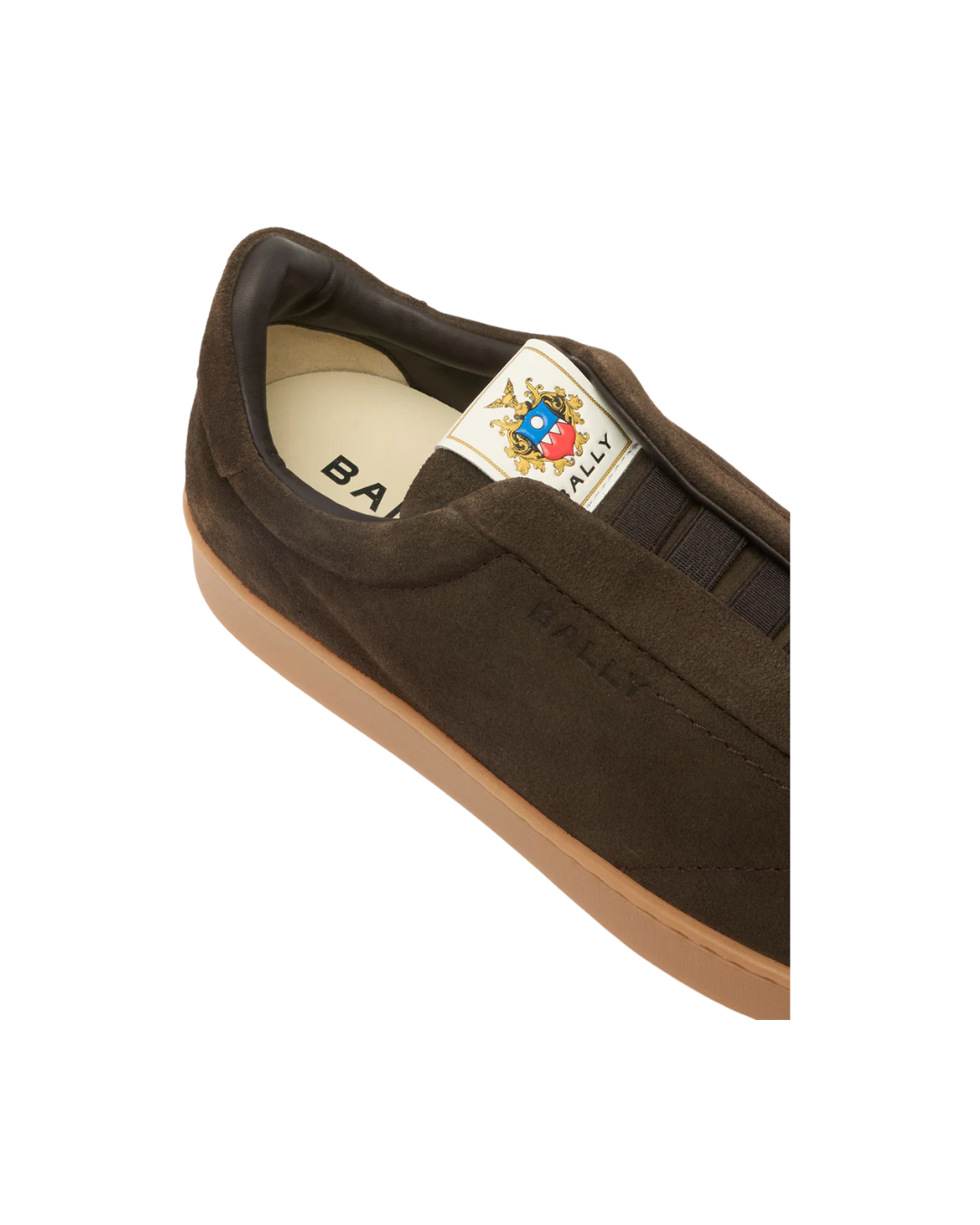 Retro Crest Sneaker in Ebony