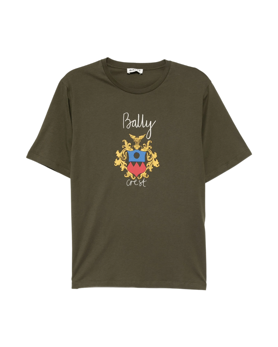 T-Shirt in Cotton in Ficus