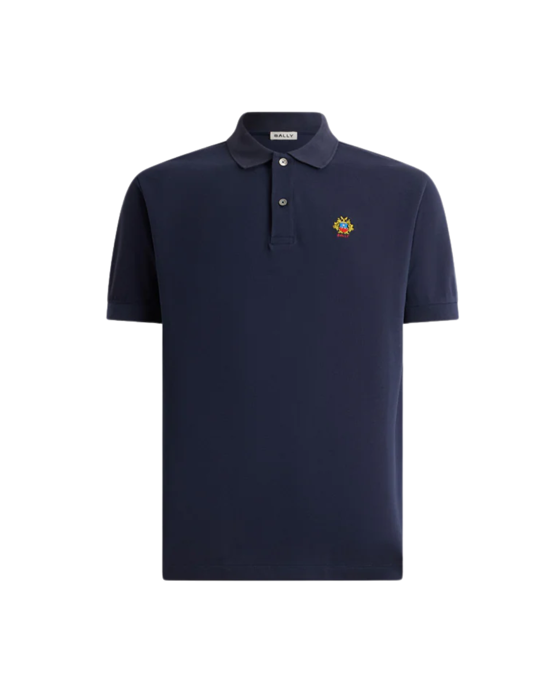 Peacoat Polo Shirt in Cotton