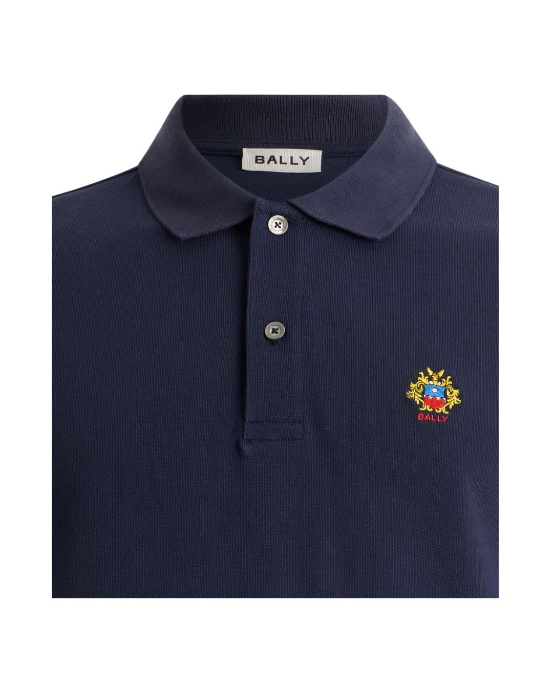 Peacoat Polo Shirt in Cotton