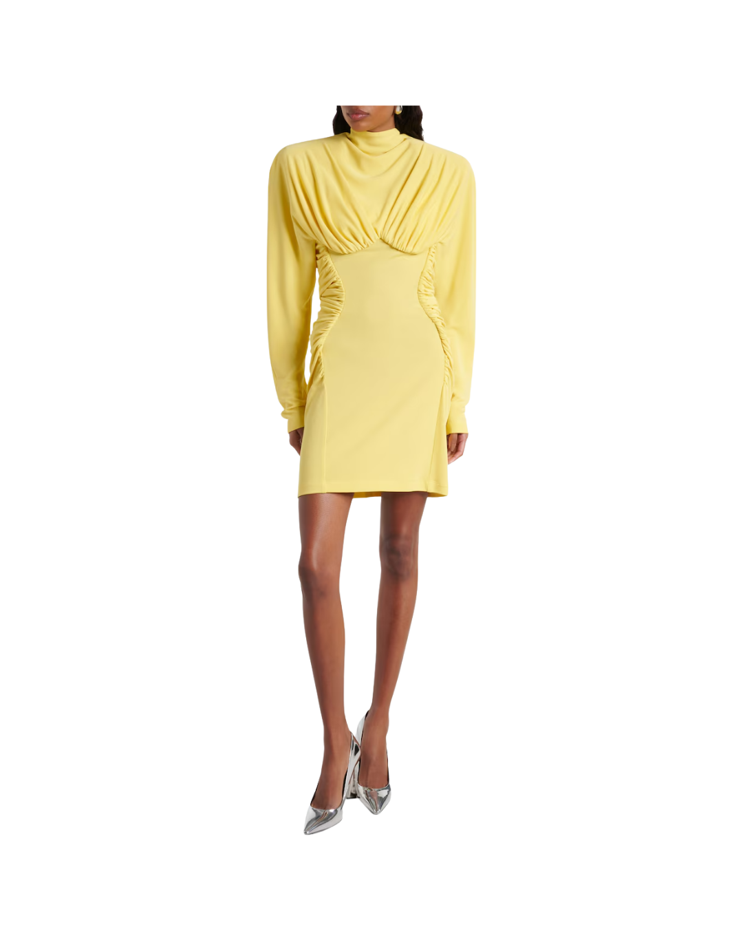 Crepe Jersey Mini Dress