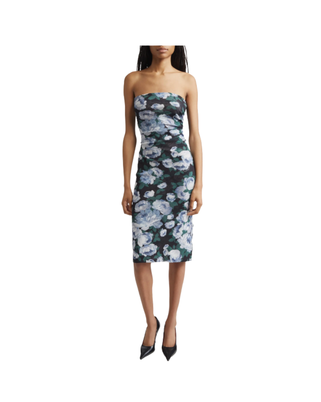 Bunch Of Roses Mesh Dress