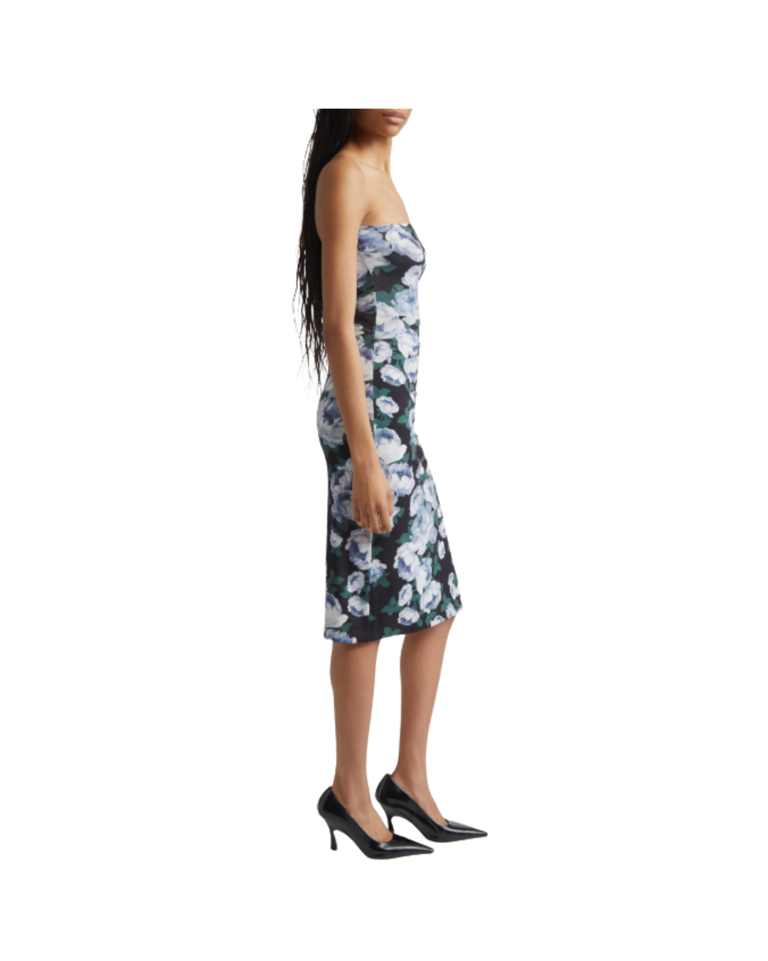 Bunch Of Roses Mesh Dress
