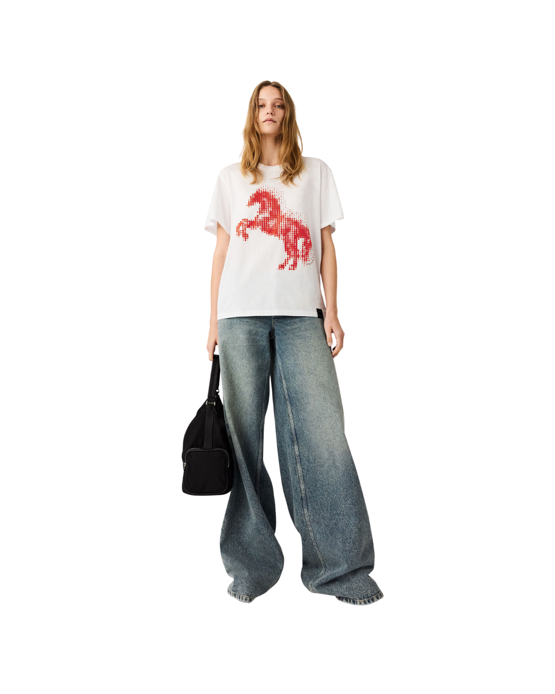 Airbrushed Horse Graphic T-Shirt