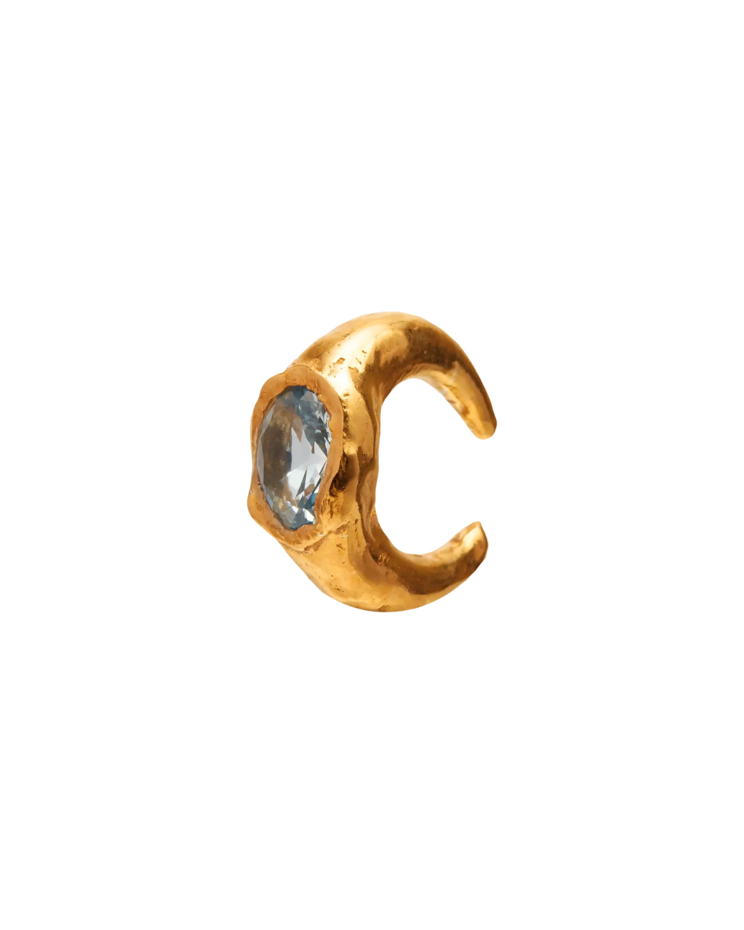Faro Blue Ear Cuff