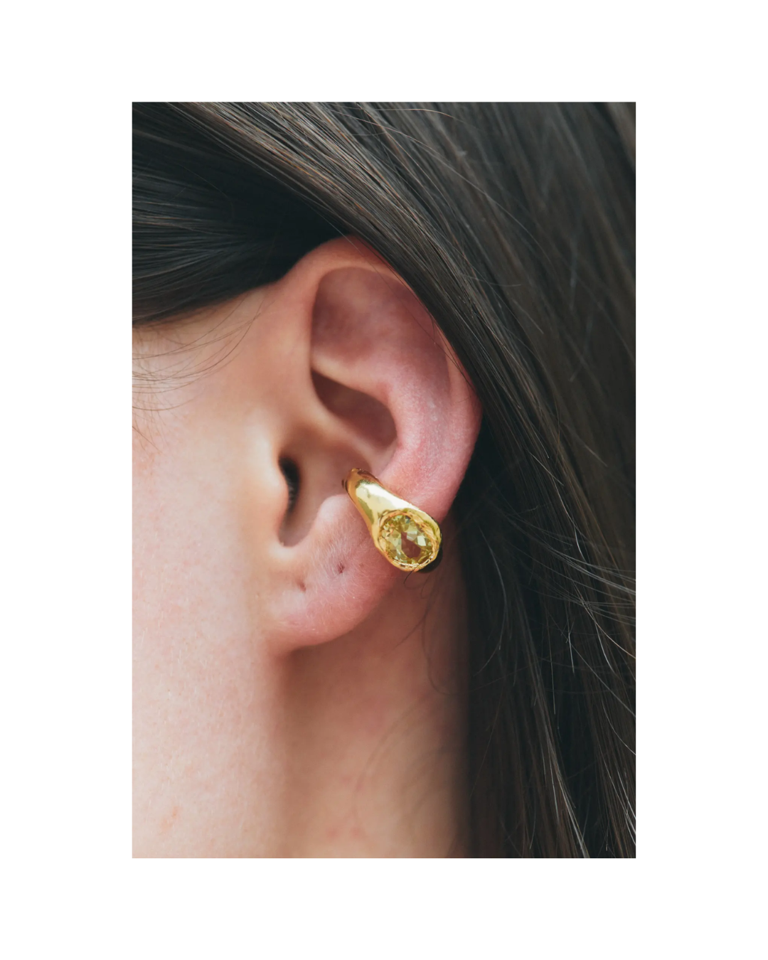 Faro Yellow Ear Cuff
