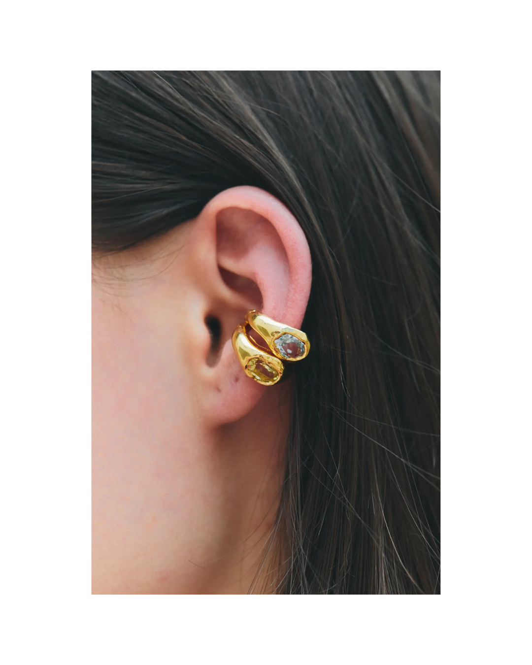 Faro Yellow Ear Cuff