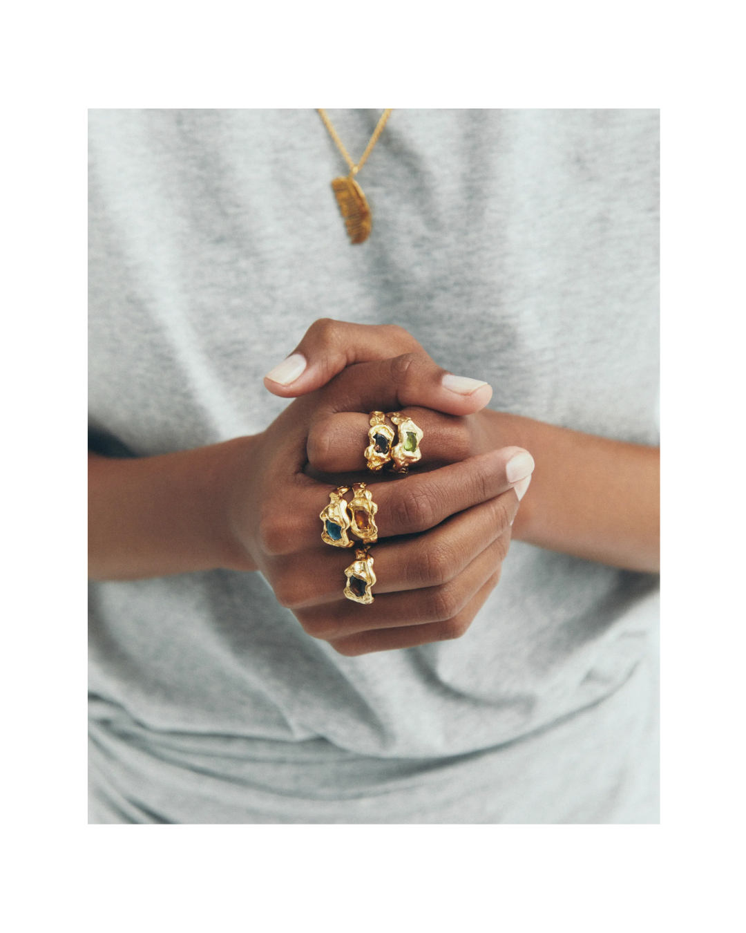 Ola Blue Ring