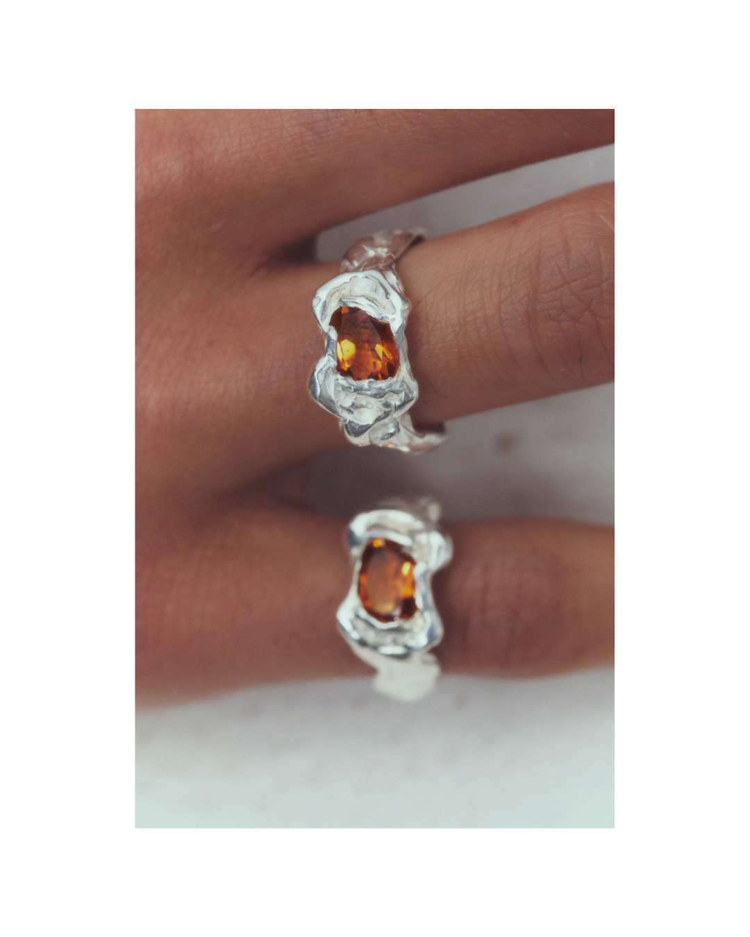 Ola Orange Ring