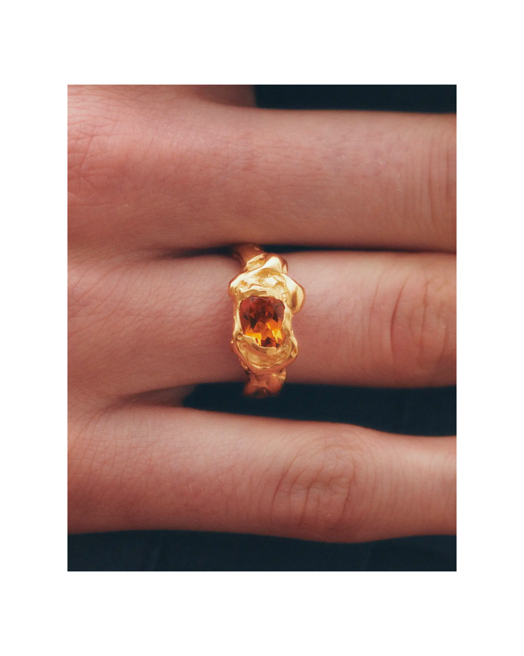 Ola Orange Ring