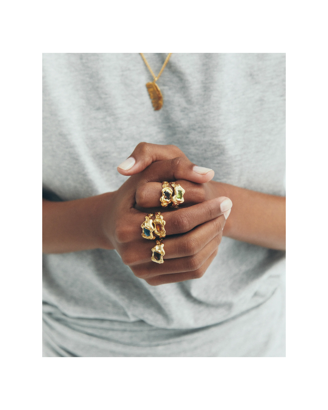 Ola Orange Ring