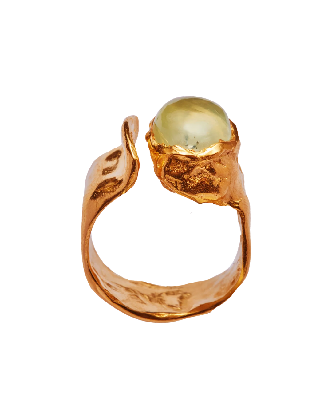 Uva Gold Green Ring
