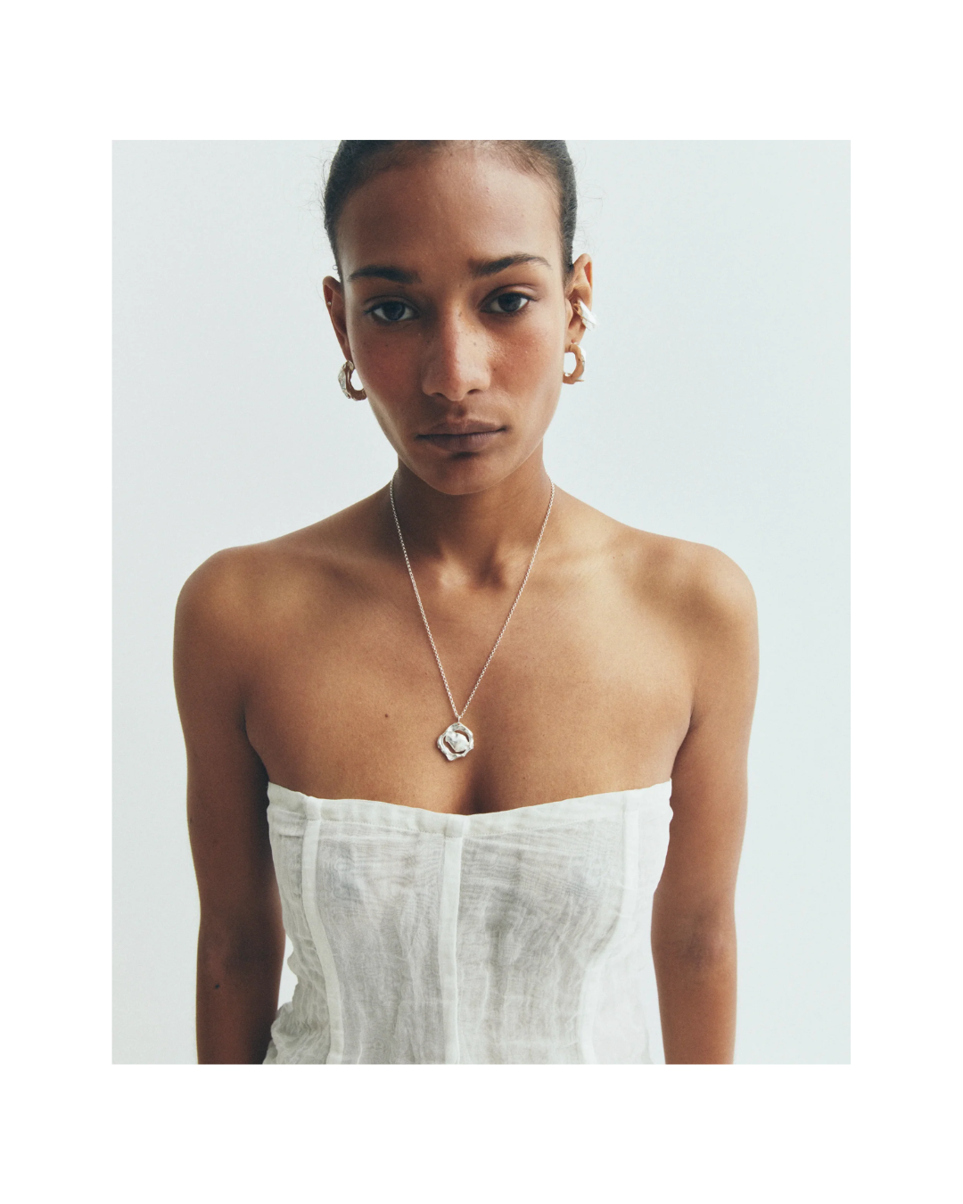 Amuleto Silver Necklace