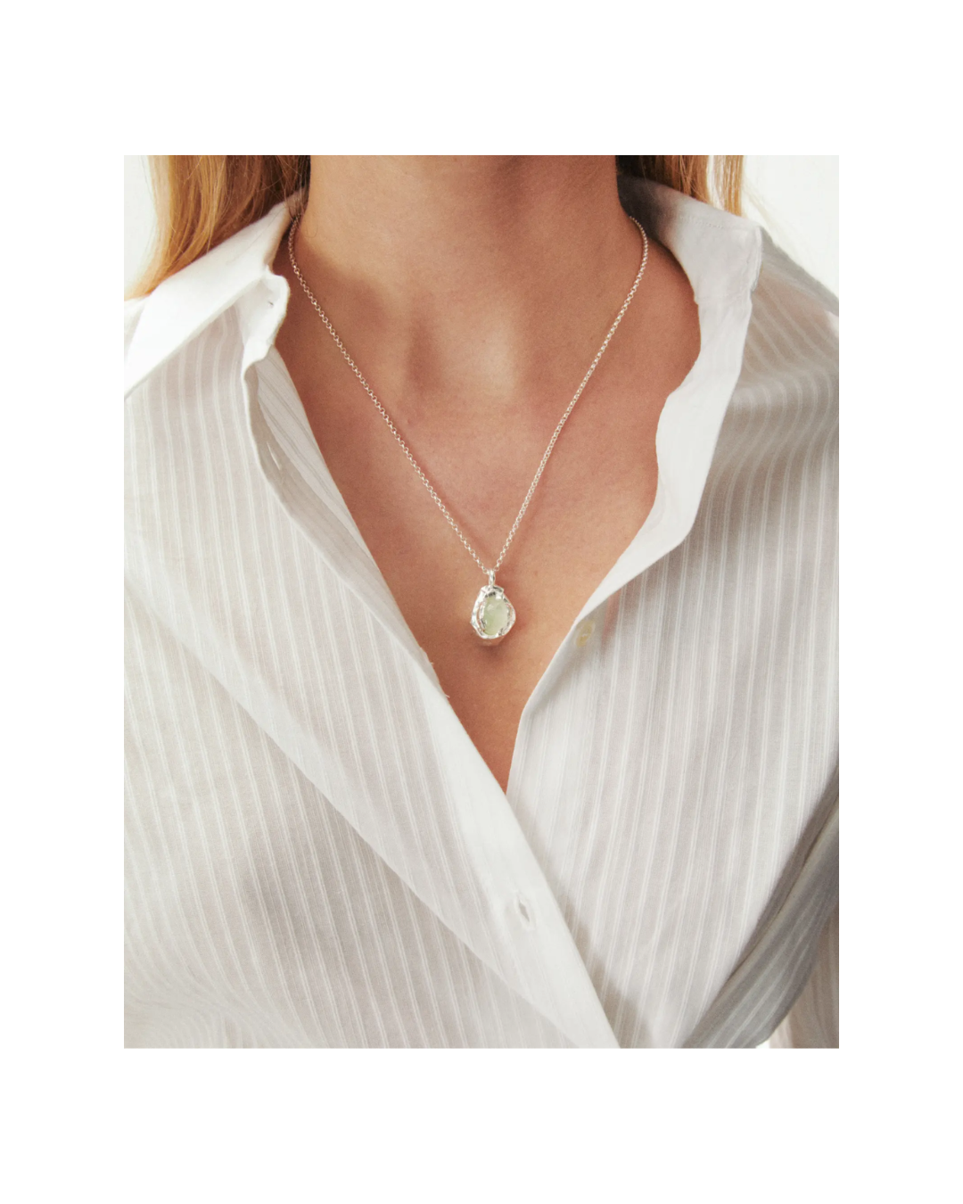 Néctar Uva Silver Necklace