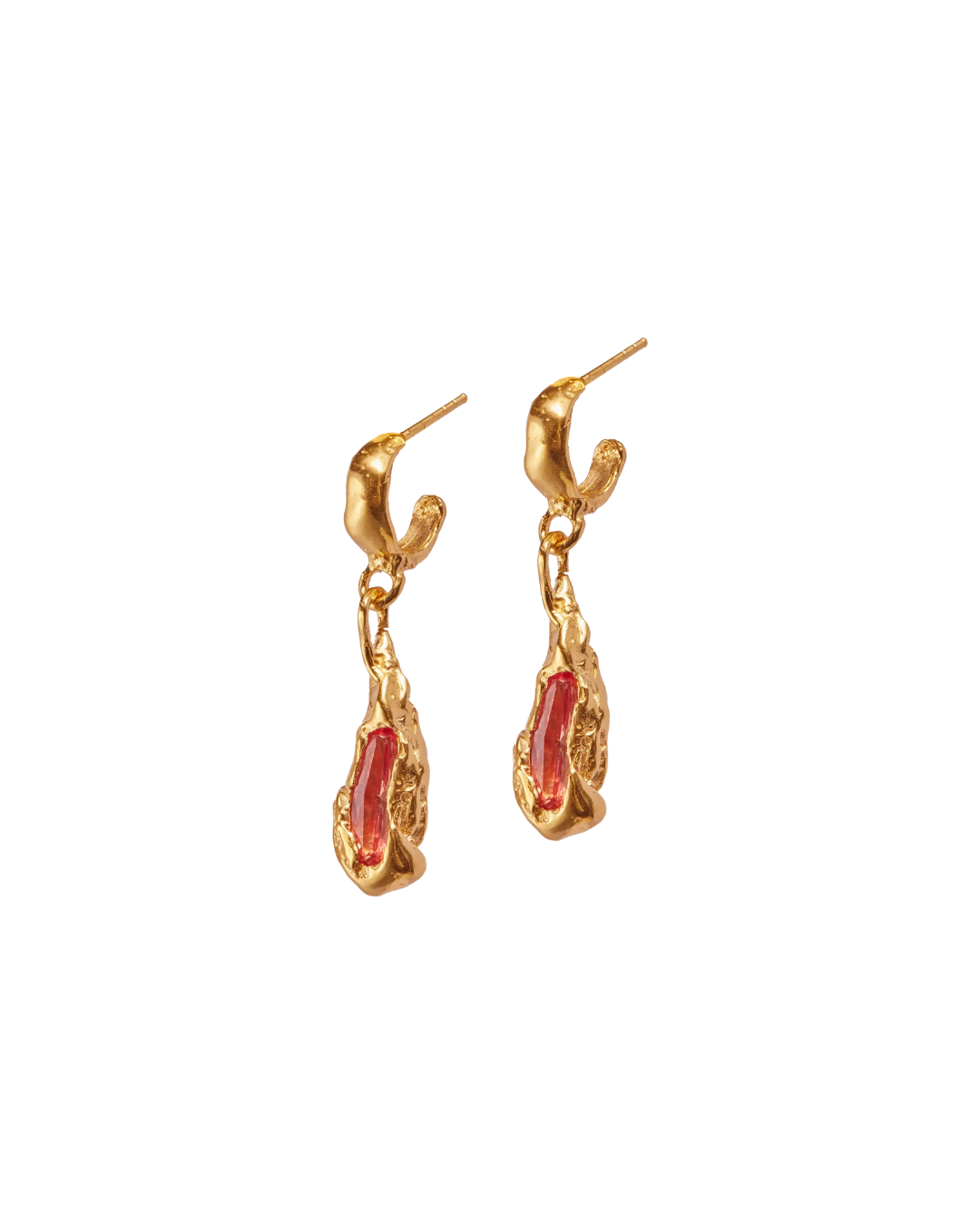 Naranja Hoop Earrings
