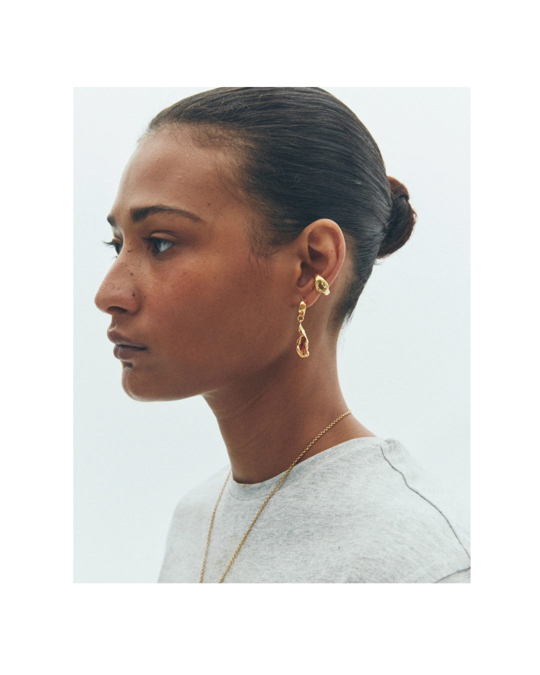 Naranja Hoop Earrings