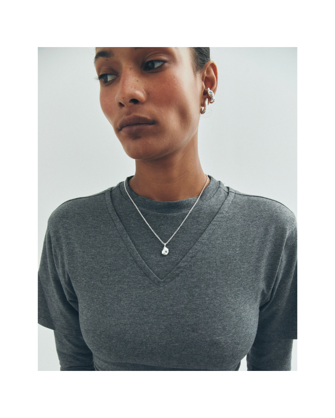 Por Un Perro Silver Necklace