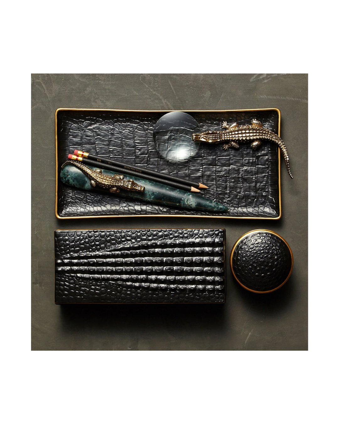 Crocodile Rectangular Box