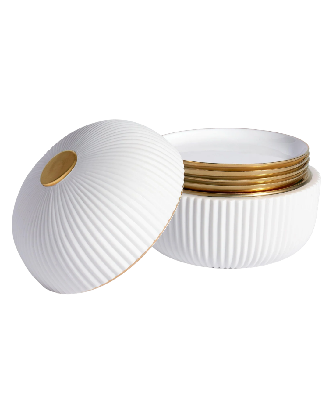 Ionic Box + Plates (Set of 4)