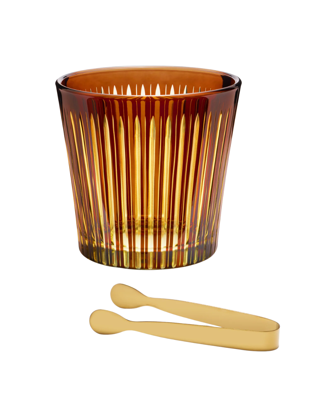 Prism Ice Bucket + Tongs