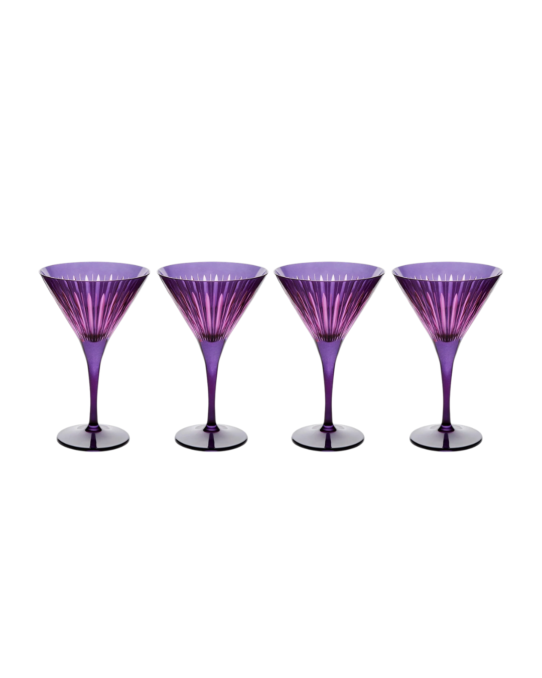 Prism Martini Glasses (Set of 4)