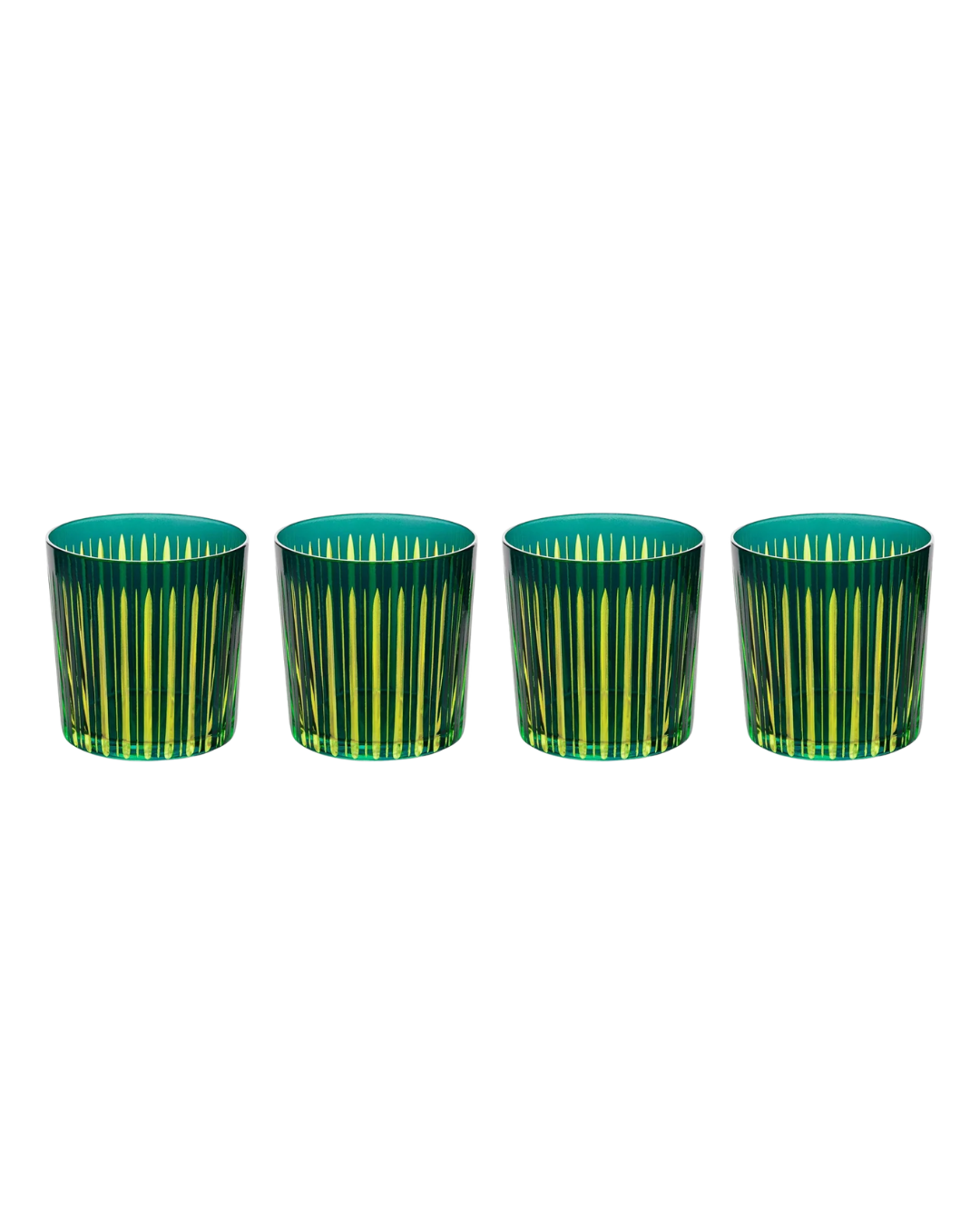Prism Double Old Fashioned Glasses (Set of 4)