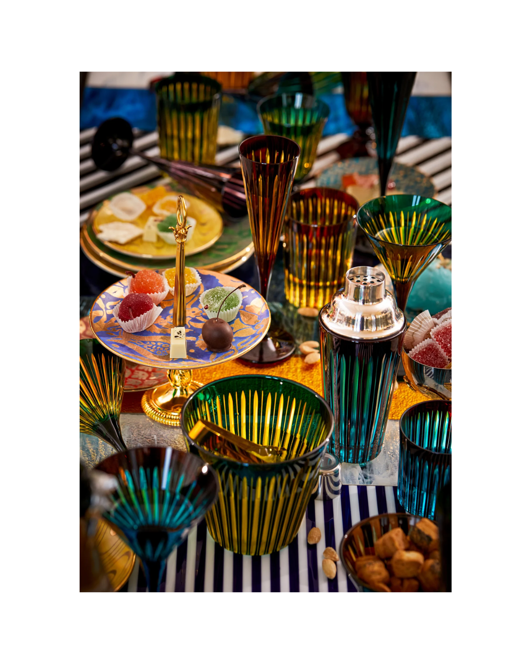 Prism Double Old Fashioned Glasses (Set of 4)