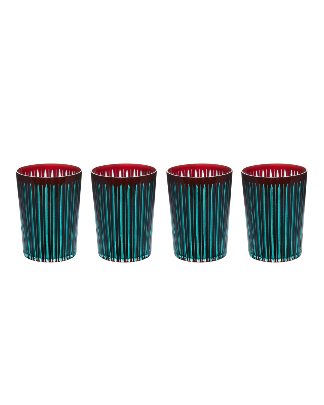Prism Highball Glasses (Set of 4)